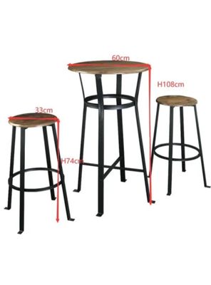 Imagen 2 del producto Comedor Idetex Murray 2 Sillas Moderno , Elegante Comedor Murray 