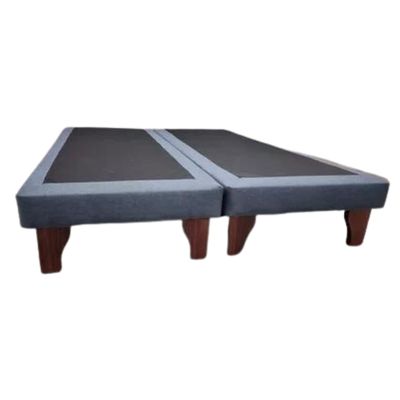 Base de Cama Europea Azul Lino King