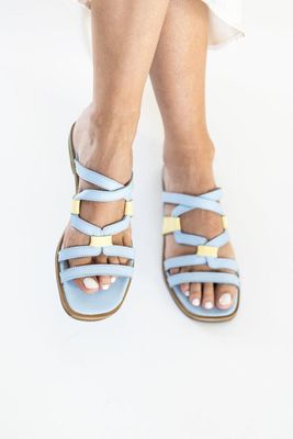 Imagen 2 del producto Sandalia Mujer / Costa Celeste Amarillo