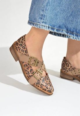 Zapato Mujer / Etna Café Print