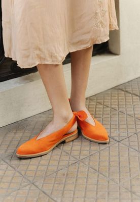 Zapato Mujer / Guindo Naranjo
