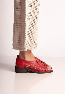 Imagen 2 del producto Sandalia Mujer / Mielero Rojo