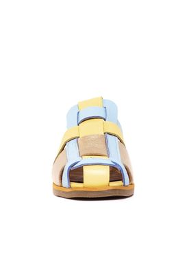 Imagen 2 del producto Babucha Mujer / Menfi Amarillo Celeste