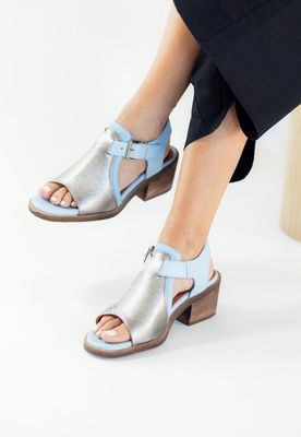Imagen 1 del producto Sandalia Mujer / Guanay Metalico Celeste