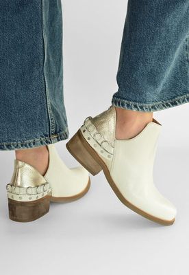 Botin Mujer / Cala Beige Niquel