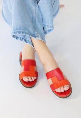 Imagen 2 del producto Sandalia Mujer / Dolce Rojo Naranja