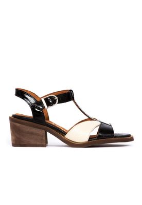 Sandalia Mujer / Sauco Negro Beige