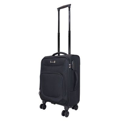 Maleta Cabina Blanda Tela Madrid S Negro Head