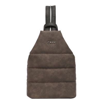 Imagen 2 del producto Mochila y Crossbody Amelie PU Café Calu