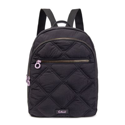 Imagen 2 del producto Mochila Pequeña Quilt Sofia Negro Calu