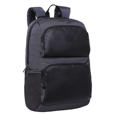 Mochila Notebook Stinger Reverse Gris Oscuro