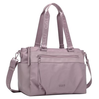 Cartera Bolso Shimmer Doble Uso Malva Calu