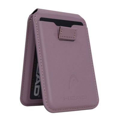 Billetera Tarjetero Magnético Vantage Premium Malva Head