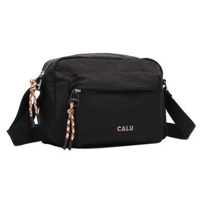 Cartera Bandolera Rocio Casual Negro Calu