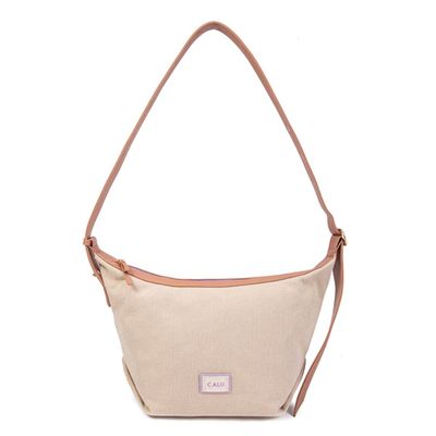 Imagen 2 del producto Cartera Bandolera Textura Ainhoa Camel Calu