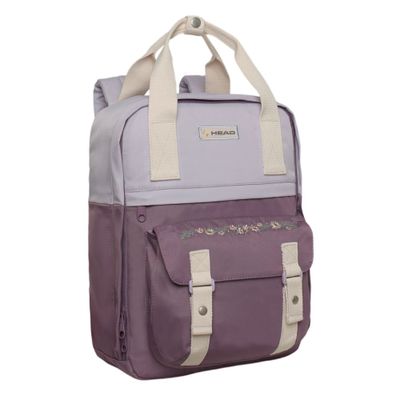 Mochila Mujer Moda Omega Bordado Lila Head