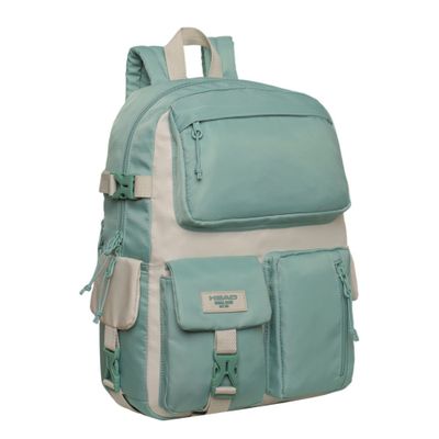 Mochila Mujer Escalade Kawaii Color Block Menta Head