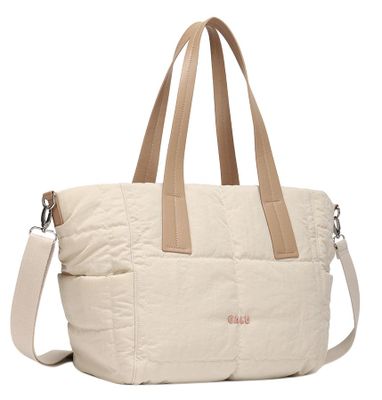 Imagen 1 del producto Cartera Tote Lauren Grande Beige Calu