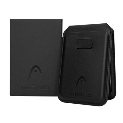 Billetera Tarjetero Magnético Vantage Premium Negro Head