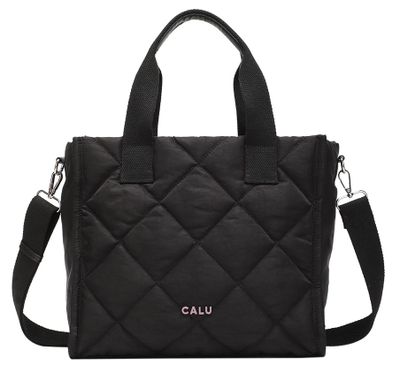 Imagen 2 del producto Cartera Tote Helena Acolchada Negro Calu