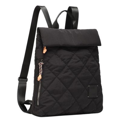 Mochila Slim Billie con Tapeta Negro Calu