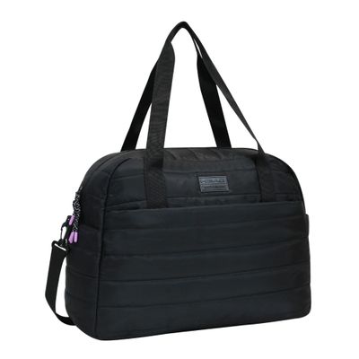 Bolso Mujer Big Buda Microfibra 53 Lts Negro Head