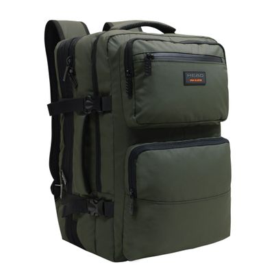 Mochila Viaje Expandible Journey Reverse Verde Head