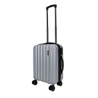 Maleta Cabina Brasilia S 8 Ruedas Plata Head