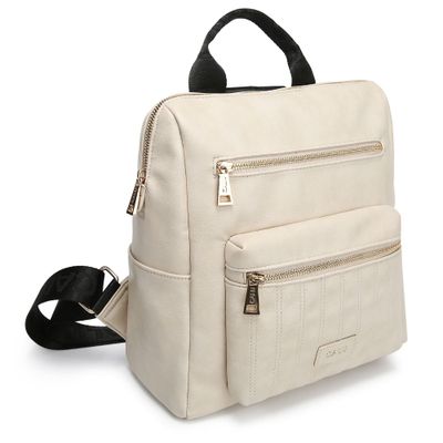 Mochila Cartera Aitana Beige Calu