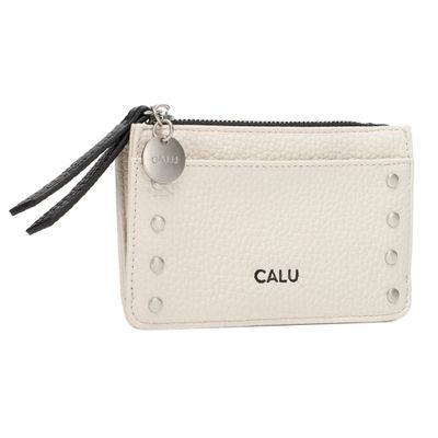 Billetera Monedero Sophie PU Beige Calu