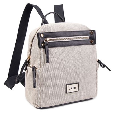 Mochila Texturas Lola Negro Calu