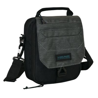 Bolso Pouch Boxing Melange Reverse Gris Oscuro