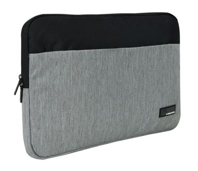 Funda Laptop Zip 14"" Melange Gris Negro Head