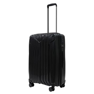 Maleta Aruba M Expandible Tsa Negro Antirayado Head