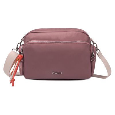 Imagen 2 del producto Cartera Bandolera Louisa Microfibra Palo Rosa Calu