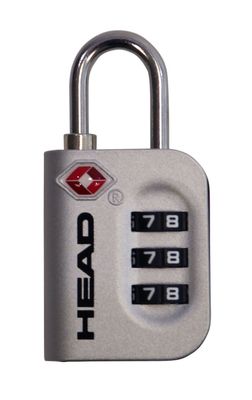 Imagen 2 del producto Candado Viaje Metálico Tsa Plata Head