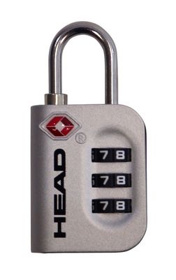 Imagen 1 del producto Candado Viaje Metálico Tsa Plata Head