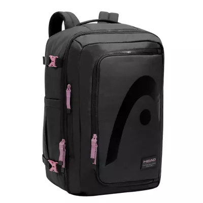 Mochila De Viaje Around Reverse Negro Malva Calidad Head