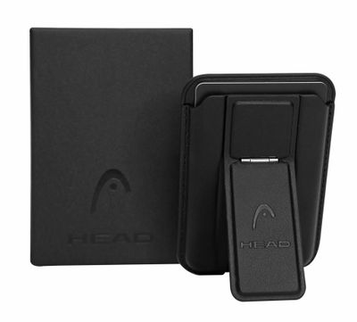 Billetera Tarjetero Magnético Magsafe Cayman Negro Head