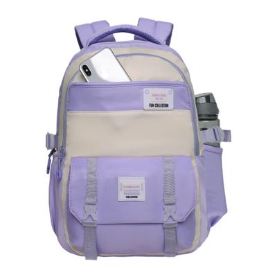 Imagen 2 del producto Mochila Mujer Kawaii Venza Color Block Lila Head