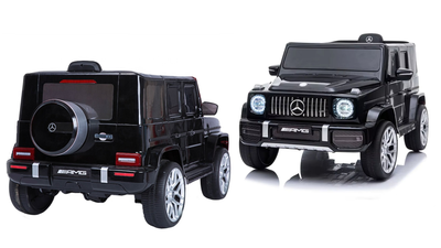 Imagen 2 del producto AUTO A BATERIA JEEP MERCEDES G63 NEGRO