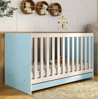 Imagen 2 del producto CUNA 3 EN 1 CELESTE NEW