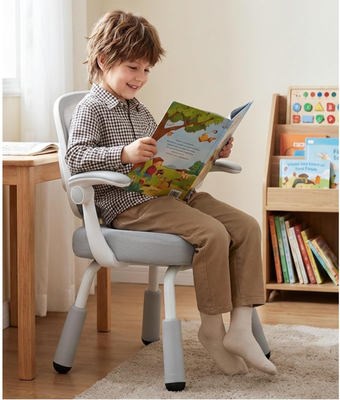 Imagen 2 del producto Silla Escritorio Ergonómica Infantil Gris