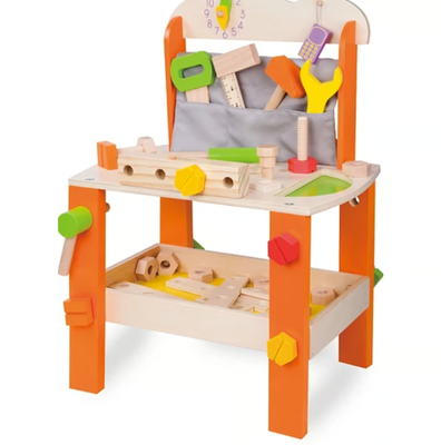 SET HERRAMIENTAS MADERA