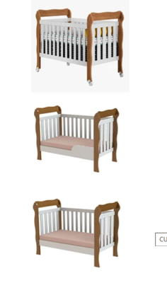 Imagen 2 del producto CUNA BLANCO/CAFE 3 FUNCIONES LILA 