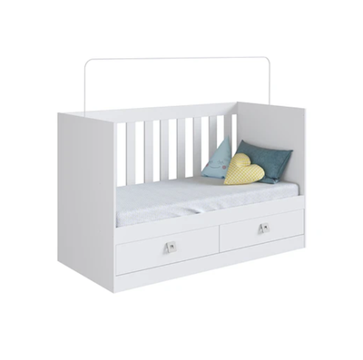 Imagen 2 del producto CUNA MULTIFUNCIONAL NEW AMORE 3 EN 1 BLANCO