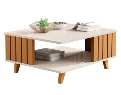 Imagen 2 del producto MESA DE CENTRO ACAI PERLA / CARAMELO