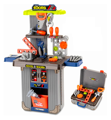 Imagen 1 del producto JUEGO MALETA BANCO DE HERRAMIENTAS KIDS 