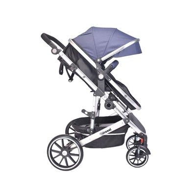 Imagen 2 del producto COCHE CUNA LUX 3 EN 1 KIDSCOOL AZUL