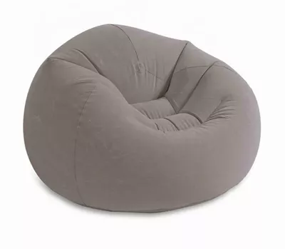 SILLON PUFFY GRIS INFLABLE